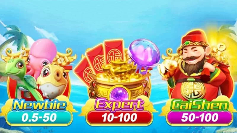 Bắn cá Cai Shen Fishing có 3 cửa cược Bắn cá Cai Shen Fishing có 3 cửa cược