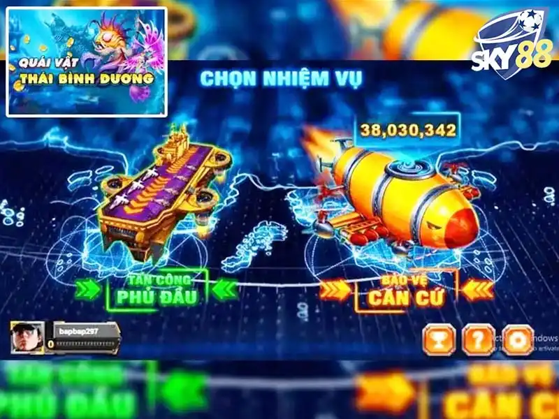 Chơi game Quái vật Thái Bình Dương cần tập trung cao Chơi game Quái vật Thái Bình Dương cần tập trung cao
