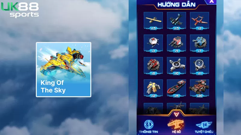Bắn máy bay nhỏ là chiến thuật không tồi trong King of the sky Bắn máy bay nhỏ là chiến thuật không tồi trong King of the sky