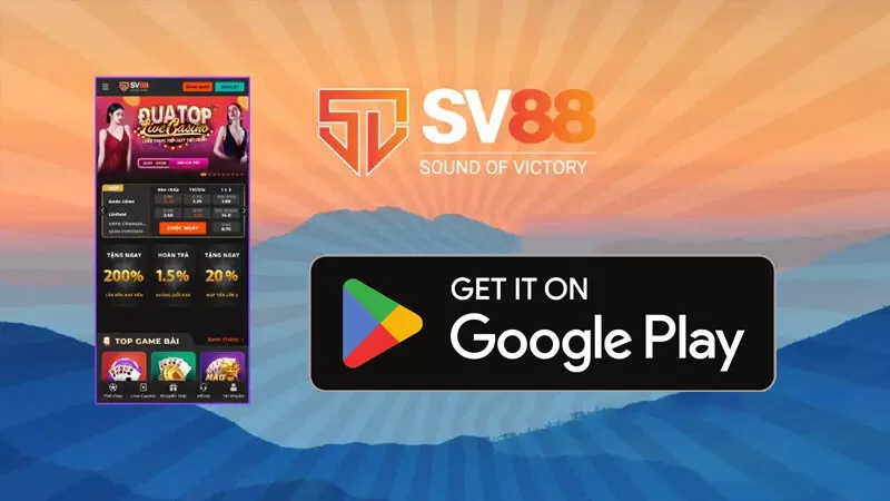Hướng dẫn cho Android quy trình tải app SV88 Hướng dẫn cho Android quy trình tải app SV88
