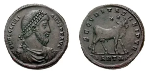 Julian II Solidus, Antioch mint.