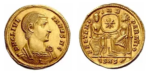 Julian II Solidus, A. Moretti.