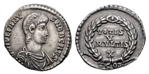 Julian II, Siliqua, Arelate mint.