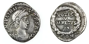 Julian II, Silver Siliqua, Arles mint.