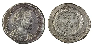 Julian II, Silver Siliqua, Arles mint.